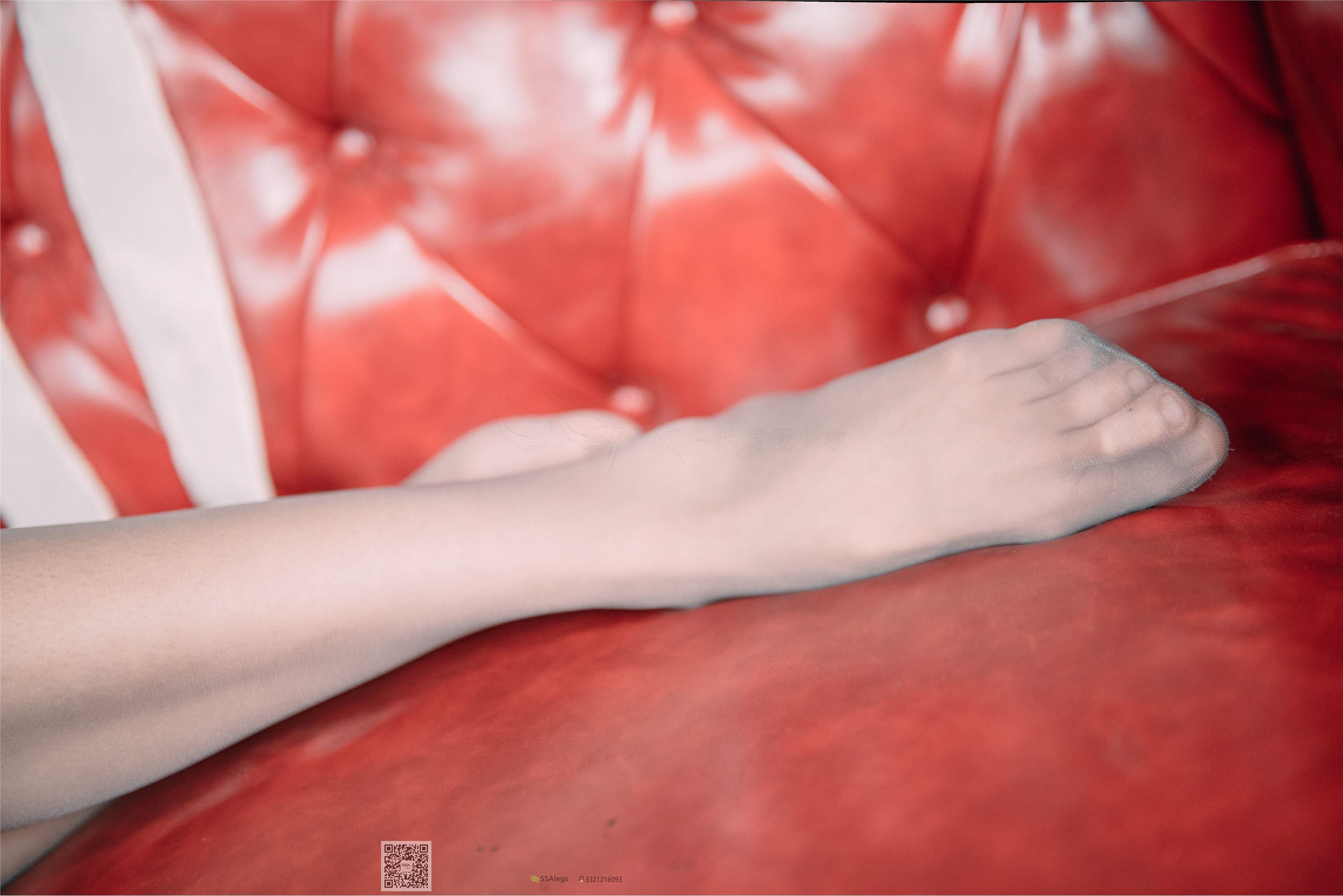 SSA丝社 NO.007 nono 街拍灰丝特辑